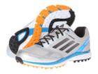 Adidas Golf Adizero Sport Ii (metallic Silver/carbon/solar Blue) Men's Golf Shoes