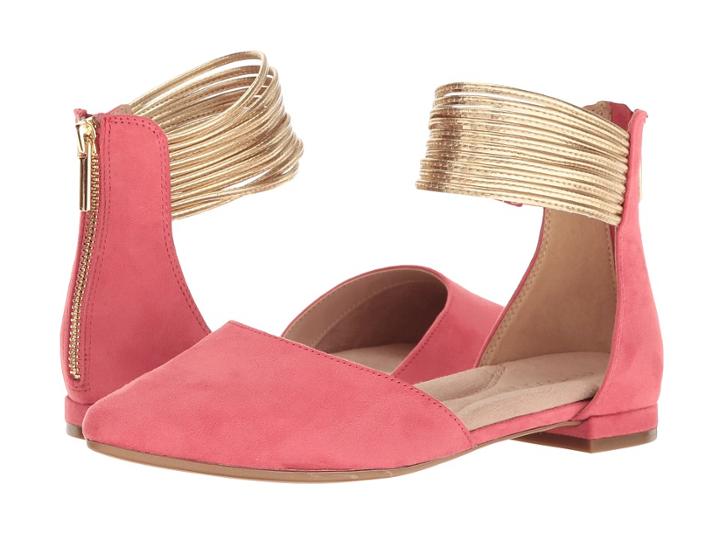 Aerosoles Girl Talk (dark Pink Combo) Women's Sling Back Shoes