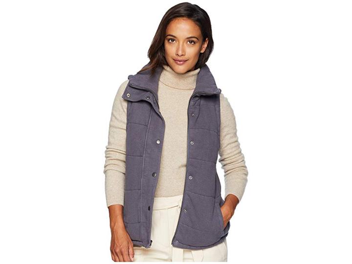 Mod-o-doc Flatback Thermal Quilted Vest (shady) Women's Vest