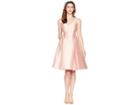 Adrianna Papell Sleeveless Short Dress (blush) Women's Dress