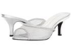 Caparros Mambo (silver Mesh) Women's 1-2 Inch Heel Shoes