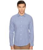 Paul Smith Gingham Shirt (blue/white) Men's Clothing