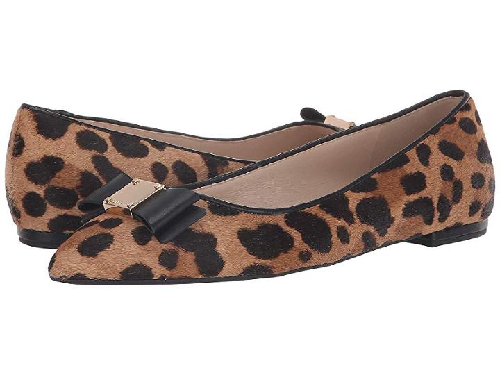 Cole Haan Tali Bow Skimmer (ocelot Print Haircalf) Women's Shoes