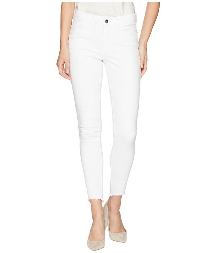 Sam Edelman The Kitten Crop In Brazil (optic White) Women's Jeans