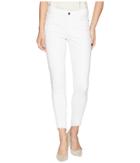 Sam Edelman The Kitten Crop In Brazil (optic White) Women's Jeans