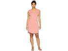 The North Face Short Sleeve Ez Tee Dress (faded Rose Heather) Women's Dress