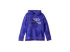 Under Armour Kids Rival Hoodie (big Kids) (constellation Purple/black) Girl's Sweatshirt