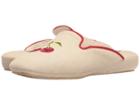 Patricia Green Cherries Slipper (linen) Women's Slippers