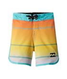 Billabong Kids 73 X Stripe Boardshorts (big Kids) (yellow) Boy's Swimwear