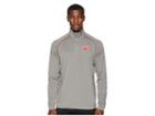 Columbia Collegiate Tuk Mountaintm 1/2 Zip Shirt (wisconsin/boulder/intense Red) Men's Long Sleeve Pullover