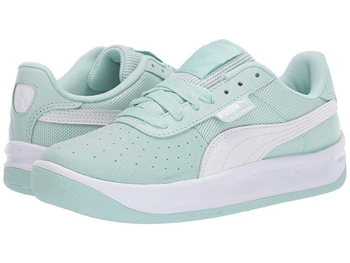 Puma California Casual (fair Aqua/puma White/puma White) Women's  Shoes