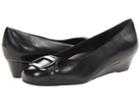 Trotters Laurel (black Burnished Soft Kid) Women's 1-2 Inch Heel Shoes