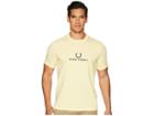 Fred Perry Embroidered T-shirt (soft Yellow) Men's T Shirt