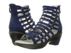 Jambu Brookline (navy Solid) Women's Wedge Shoes