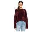 Sanctuary Chenille Pullover Sweater (scarlet) Women's Sweater