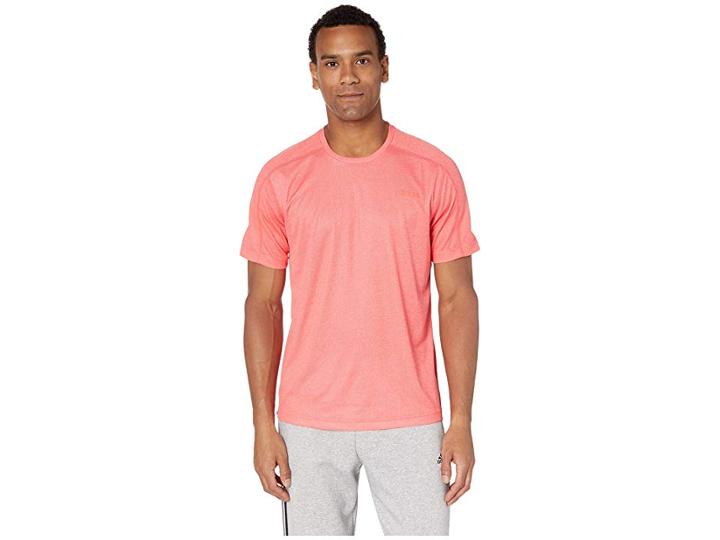 Adidas Designed 2 Move Tee (active Red Melange) Men's T Shirt