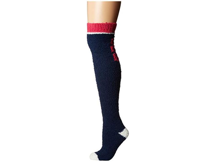 Ugg Cozy Over The Knee Socks (navy) Women's Crew Cut Socks Shoes
