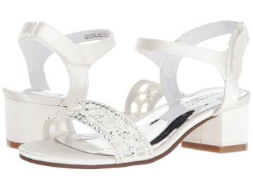 Badgley Mischka Kids Ascot Gems (little Kid/big Kid) (white) Girls Shoes