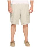 Tommy Bahama Big & Tall Big Tall Linen The Dream Cargo Lounger (khaki Sands) Men's Shorts