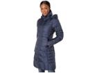 The North Face Metropolis Parka Ii (urban Navy/multi Topo Print) Women's Coat