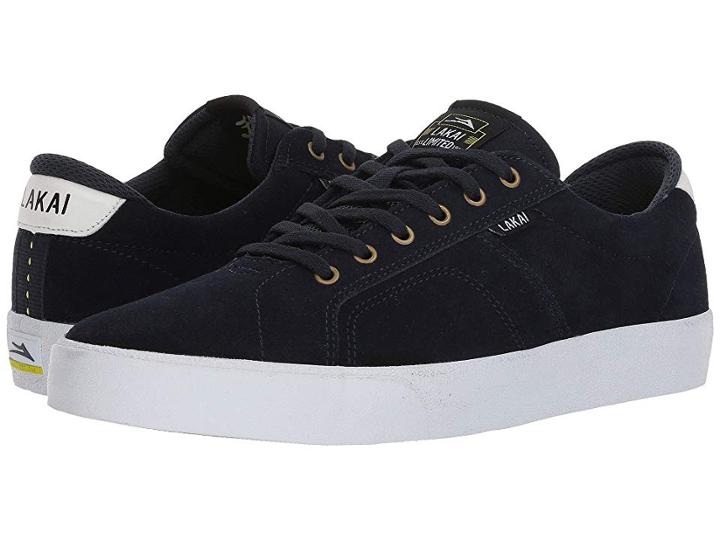 Lakai Flaco (navy/white Suede) Men's Skate Shoes