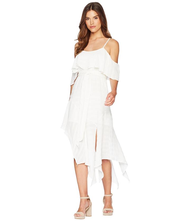 Bardot Elle Frill Dress (ivory) Women's Dress