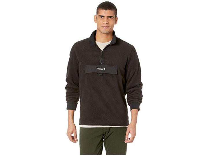 Timberland Polar Fleece 1/4 Zip (black) Men's Fleece