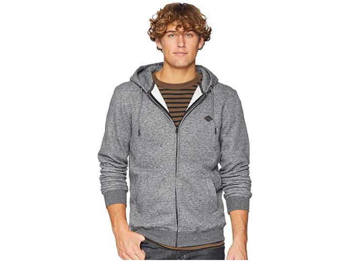 Rip Curl Destination Fleece Top (black) Men's Fleece