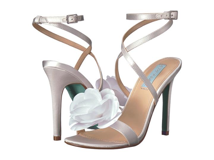 Blue By Betsey Johnson Terra (ivory Satin) Women's Shoes