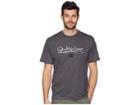 Quiksilver Waterman Original T-shirt (charcoal Heather) Men's T Shirt
