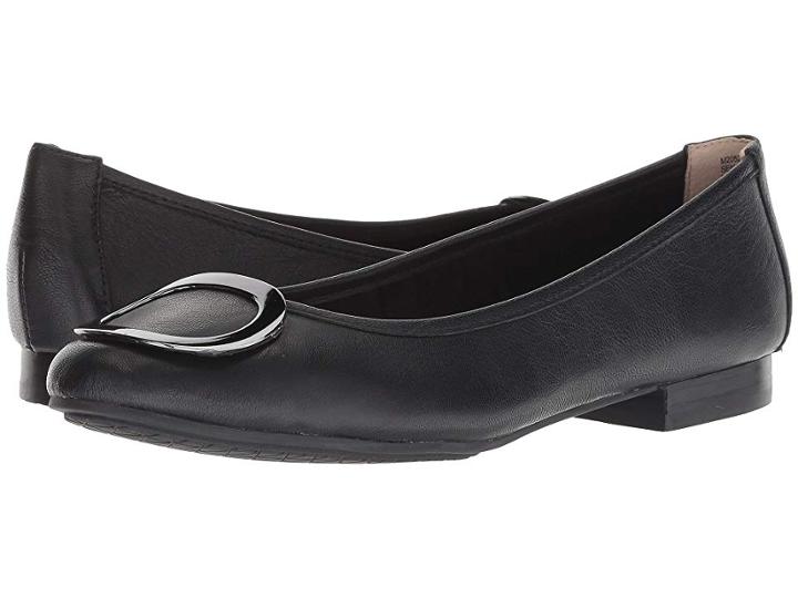 Me Too Sena (black/gunmetal Goat Spore Leather) Women's Shoes