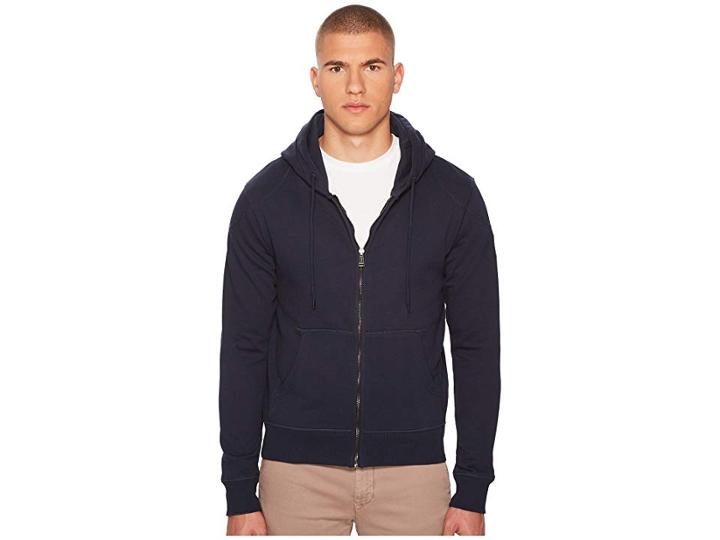 Belstaff Wentworth Modern Fleece Hoodie (blue Navy) Men's Sweatshirt