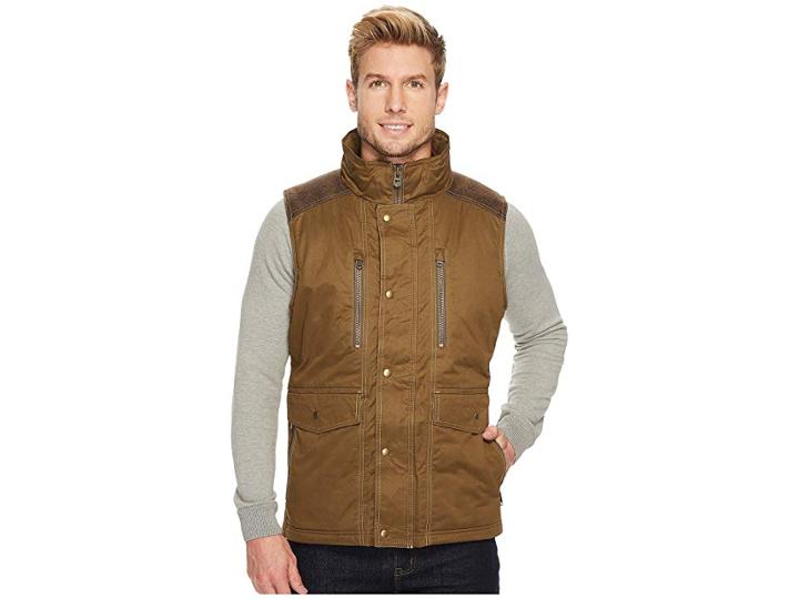 Kuhl Arktik Down Vest (dark Khaki) Men's Vest