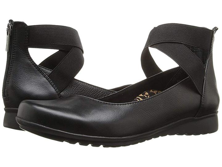 Aetrex Essence Dakota (black) Women's Shoes