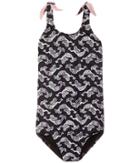 Billabong Kids Conch'd Out One-piece (little Kids/big Kids) (multi) Girl's Swimsuits One Piece