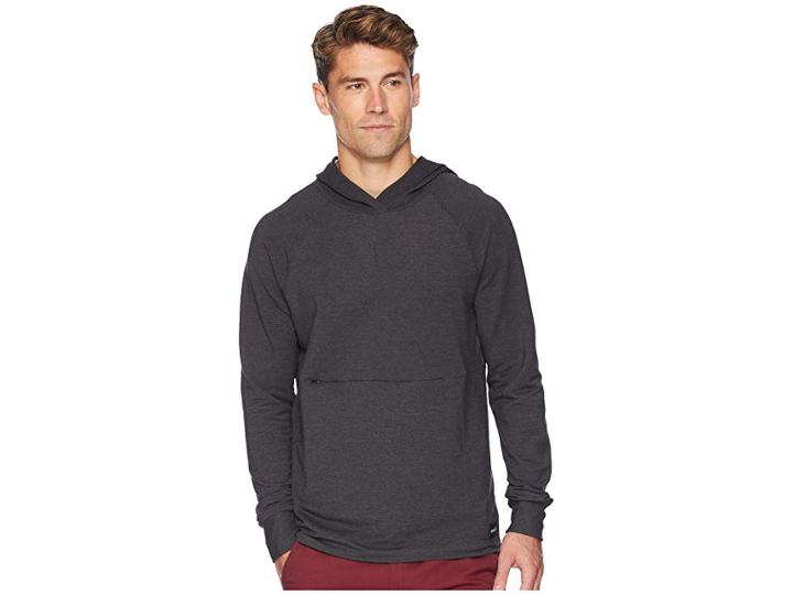 Hurley Dri-fit Offshore Pullover (black Heather) Men's Fleece