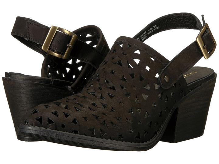 Musse&cloud Alexa (black Leather) High Heels
