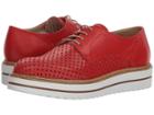 Summit By White Mountain Bria (red) Women's Lace Up Casual Shoes