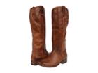 Frye Melissa Button Boot Extended (cognac Extended Calf) Cowboy Boots
