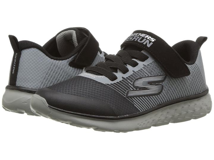 Skechers Kids Go Run 400 (little Kid/big Kid) (charcoal/black) Boy's Shoes