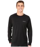 Columbia Peak Racertm Long Sleeve Shirt (black) Men's Long Sleeve Pullover