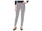 Michael Michael Kors Zip Front Leggings (black/white) Women's Casual Pants