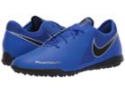 Nike Phantom Vsn Academy Tf (racer Blue/black/metallic Silver) Men's Soccer Shoes