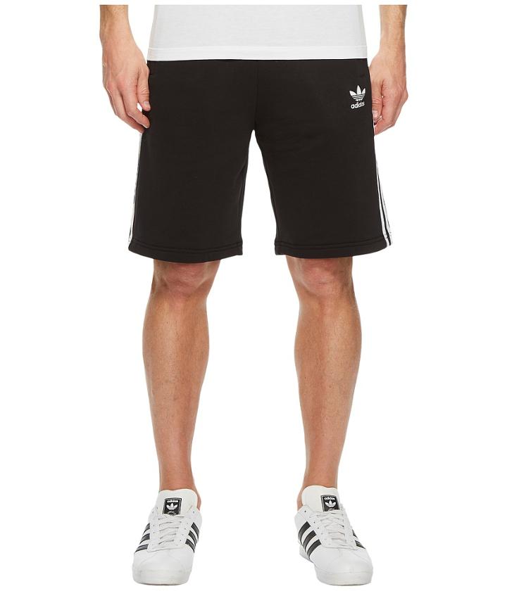 Adidas Originals 3-stripes Shorts (black/white) Men's Shorts