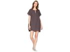 Allen Allen Solid Boxy Pullover Dress (flint) Women's Dress