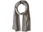 Michael Michael Kors Twill Studded Muffler With 8 Logo Burst (derby/pearl/silver) Scarves