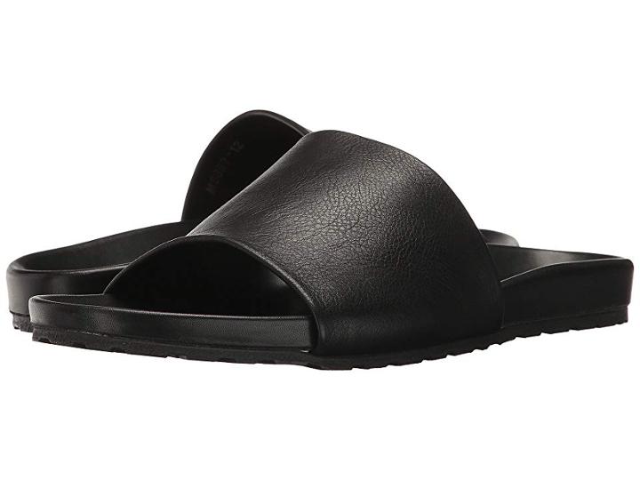 Massimo Matteo Comfort Slide (black) Men's Sandals