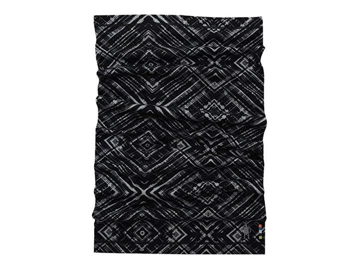 Smartwool Merino 150 Printed Neck Gaiter (black) Scarves