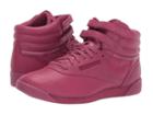 Reebok Kids Freestyle Hi (big Kid) (twisted Berry) Girl's Shoes