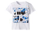 True Religion Kids Camo Logo Tee (toddler/little Kids) (white) Boy's T Shirt